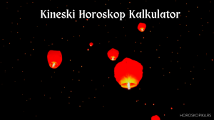 Kineski Horoskop Kalkulator