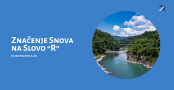 sanjati na slovo R
