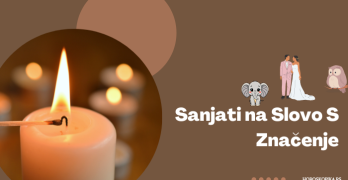 sanjati na slovo S sanovnik