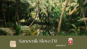 sanjati na slovo dž