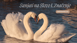 sanjati na slovo l znacenje