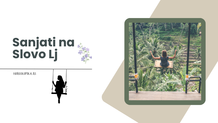 sanjati na slovo lj