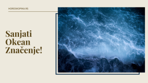 sanjati okean znacenje