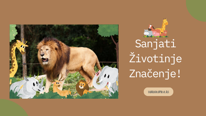 sanovnik zivotinje