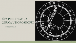 druga kuca u horoskopu znacenje