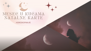 Mesec u kucama natalne karte