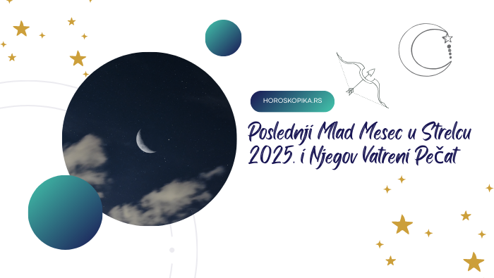 Mlad Mesec u Strelcu 20. decembar 2025