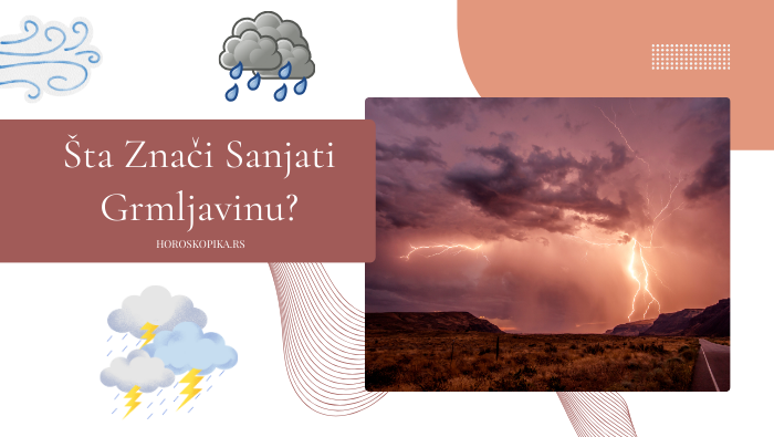 sanjati grmljavinu znacenje