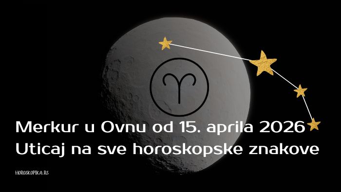 Merkur u Ovnu od 15. aprila 2026