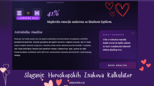 slaganje horoskopskih znakova kalkulator