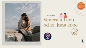 Venera u Lavu od 13. juna 2026