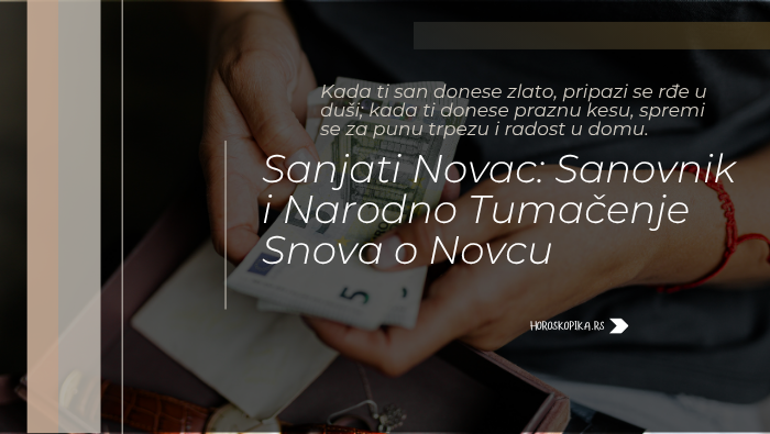sta znaci sanjati novac