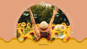nedeljni horoskop od 17. do 23. avgusta 2026.