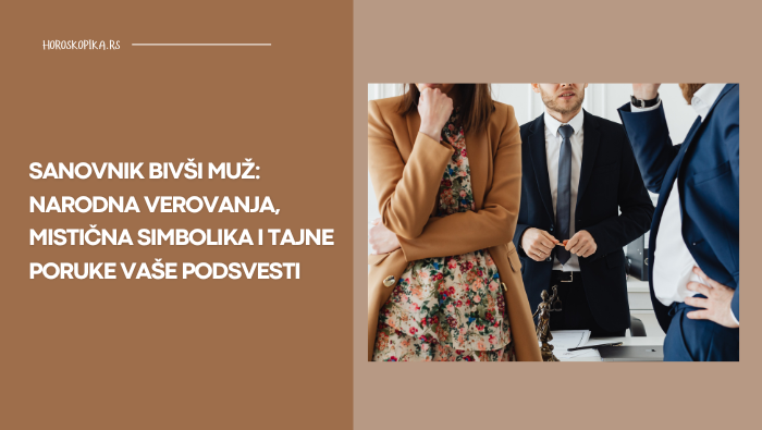 sanjati bivšeg muža sanovnik