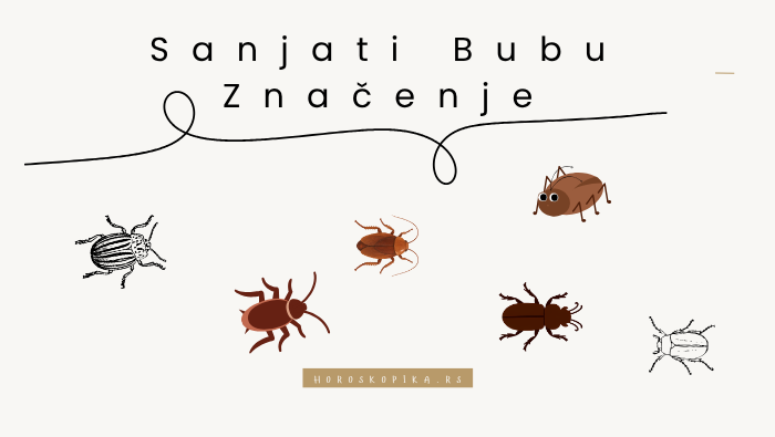 sanjati bube sanovnik