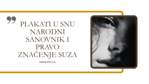 plakati u snu znacenje